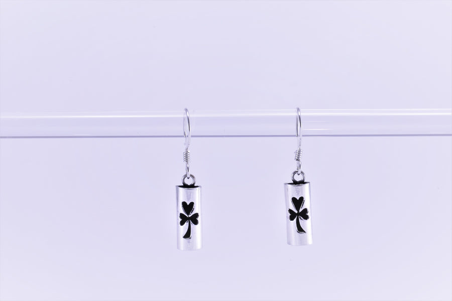 lucky charm earrings | Dangle Earrings | Sterling Silver Earrings
