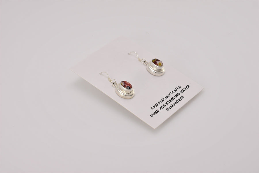Dangle Flower Earrings | Dangle Earrings | Sterling Silver Earrings