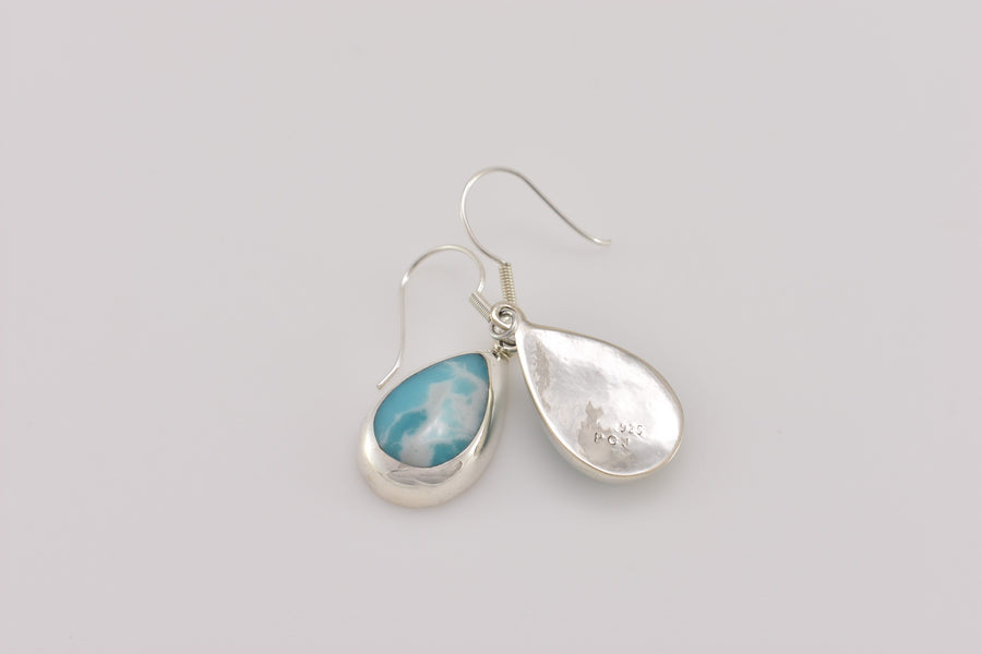 silver teardrop earrings | Dangle Earrings | Sterling Silver Earrings