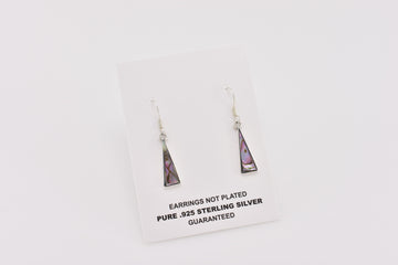 Abalone earrings | Dangle Earrings | Sterling Silver Earrings