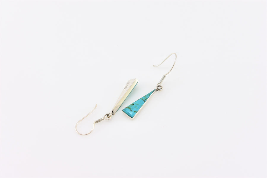 light blue earrings | Stud Earrings | Sterling Silver Earrings