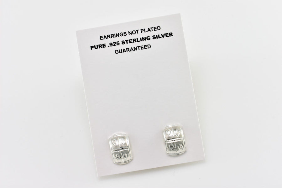 Cuff Earrings | Stud Earrings | Sterling Silver Earrings