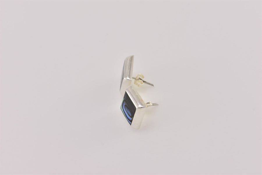 abalone stud earrings | Sterling Silver Earrings