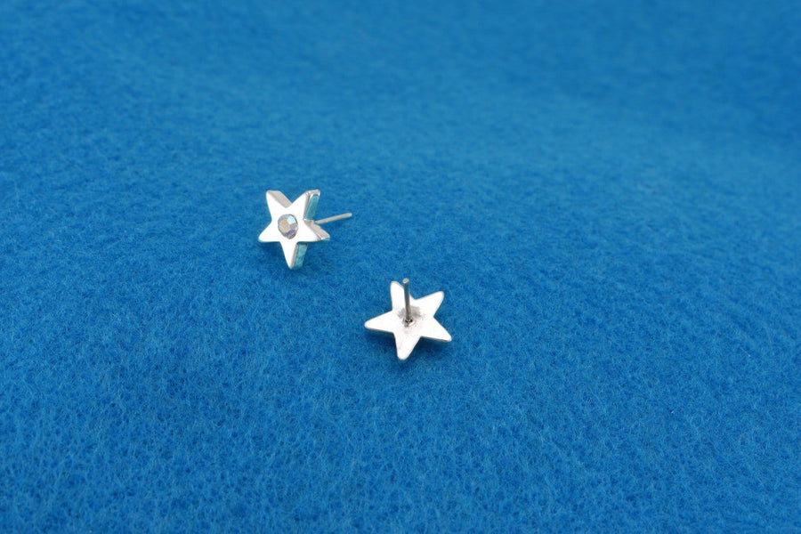 star earrings silver | Stud Earrings | Sterling Silver Earrings