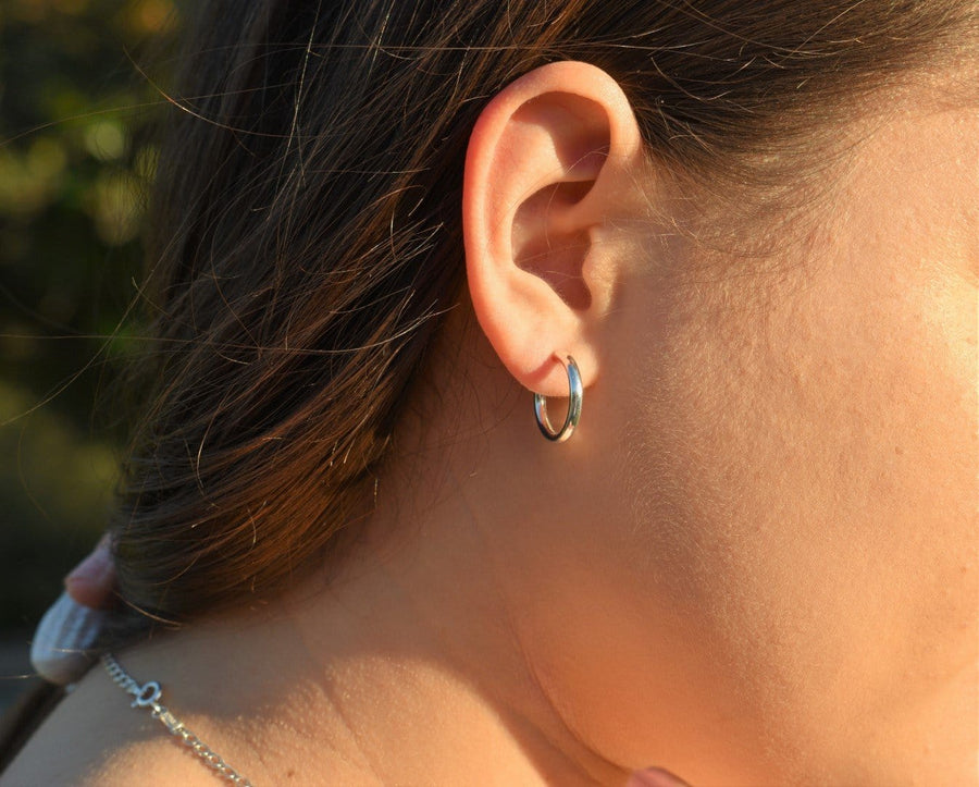 Hooped earings | Sterling Silver Earrings