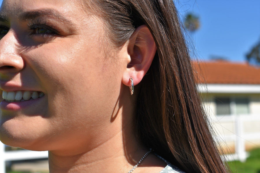 Hoop earrings | Sterling Silver Earrings