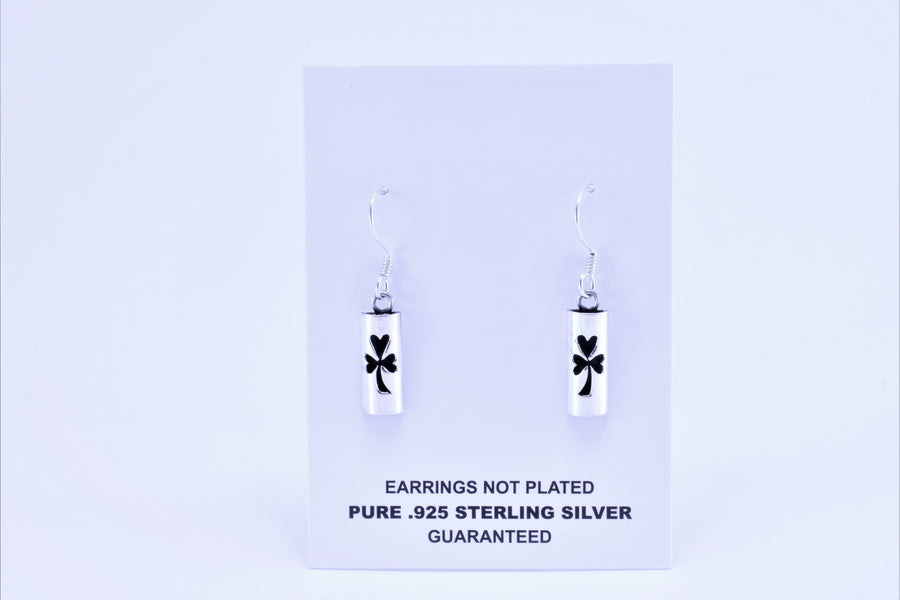Good Luck Charm Earrings | Dangle Earrings | Sterling Silver Earrings