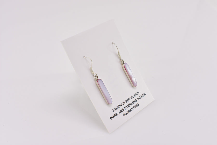 light pink earrings