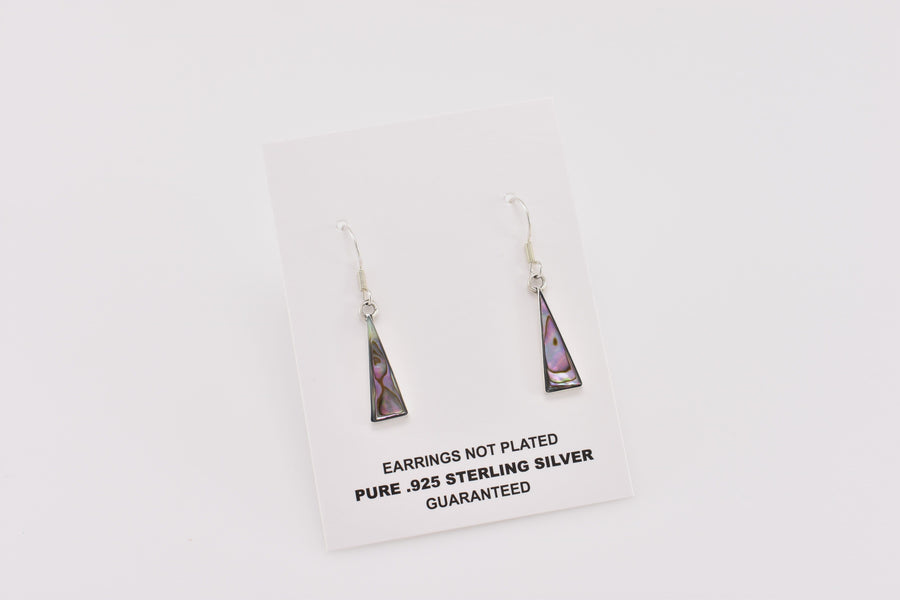 Abalone earrings | Dangle Earrings | Sterling Silver Earrings