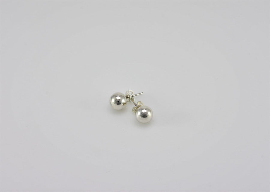 Ball Stud Earrings  | Sterling Silver Earrings