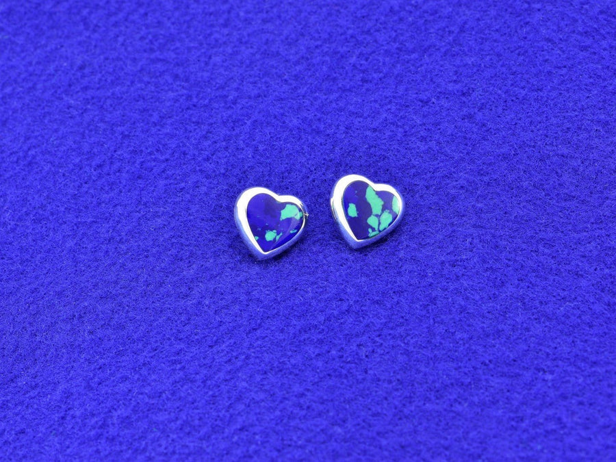 Sterling Silver Heart Earrings | Stud Earrings