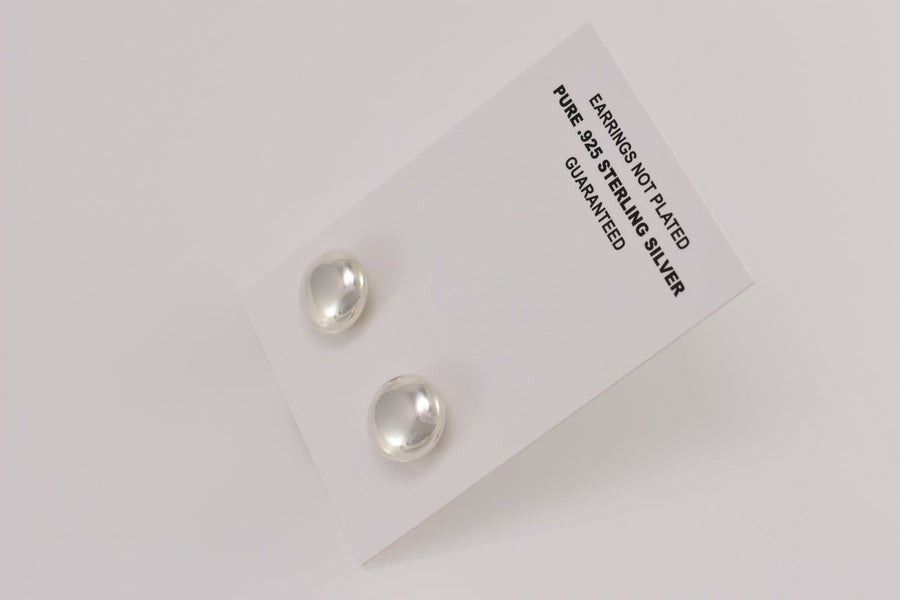 ball earrings | Hoop Earrings | Sterling Silver Earrings