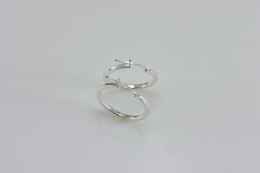 Sterling Silver Hoop Earrings | Sterling Silver Earrings
