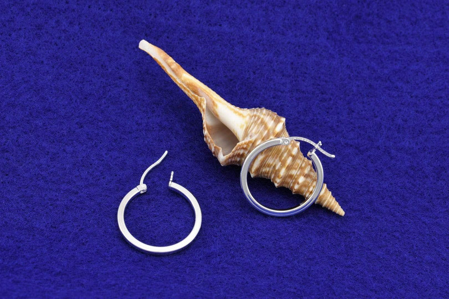 statement earrings | Hoop earrings | Sterling Silver Earrings